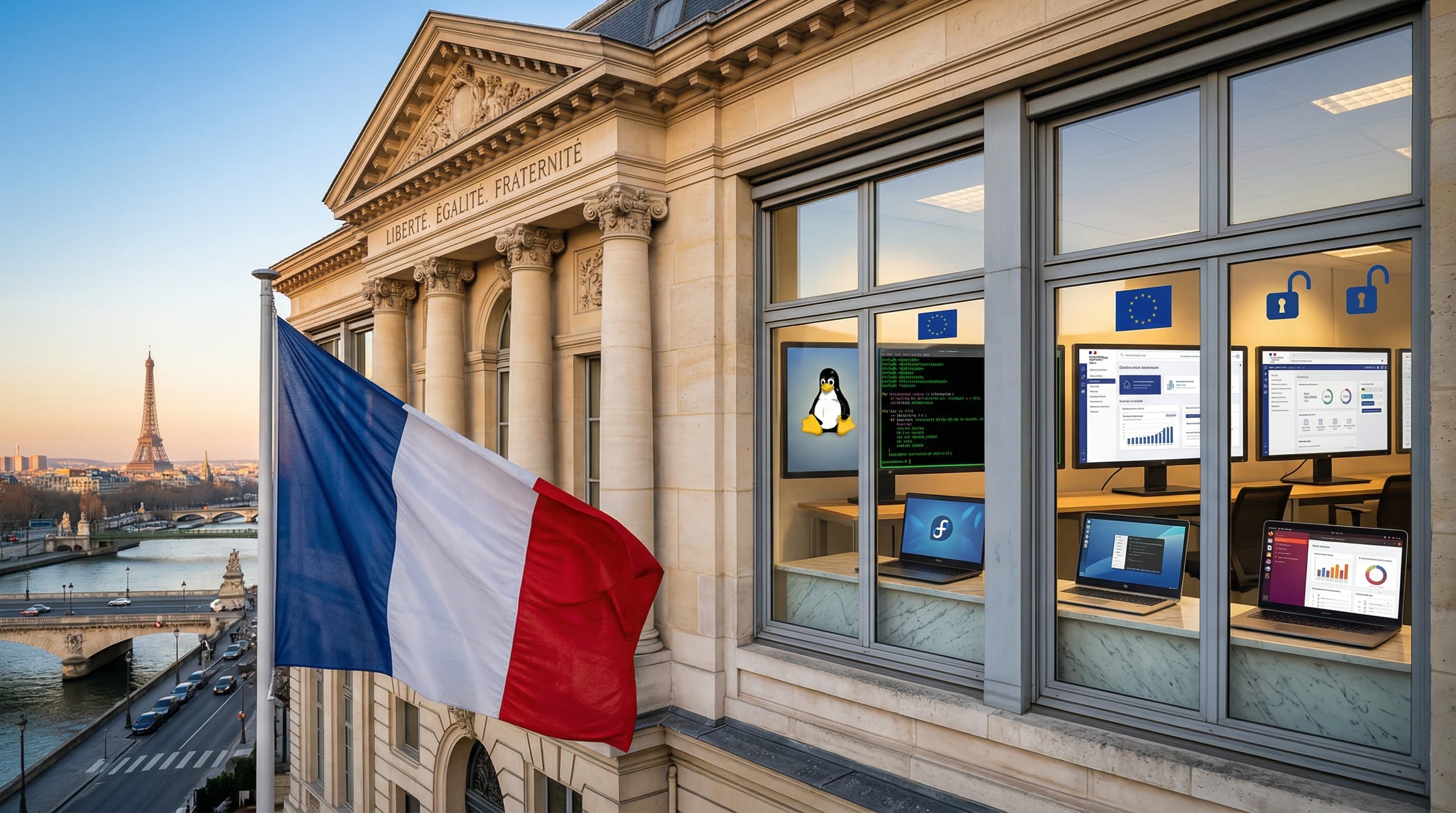 France Linux Desktop Plan Launches Windows Exit Push