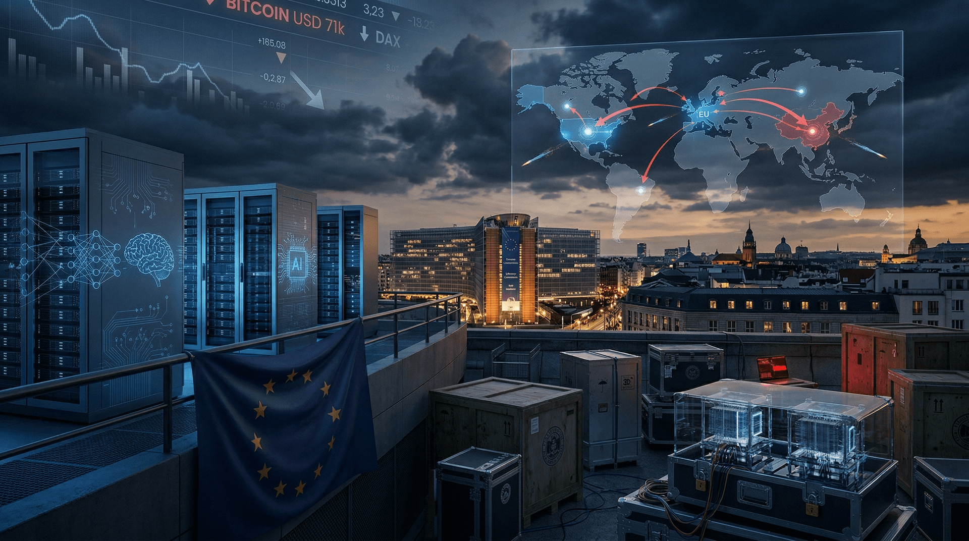 AI Arms Race Prompts EU Export Controls on Chips