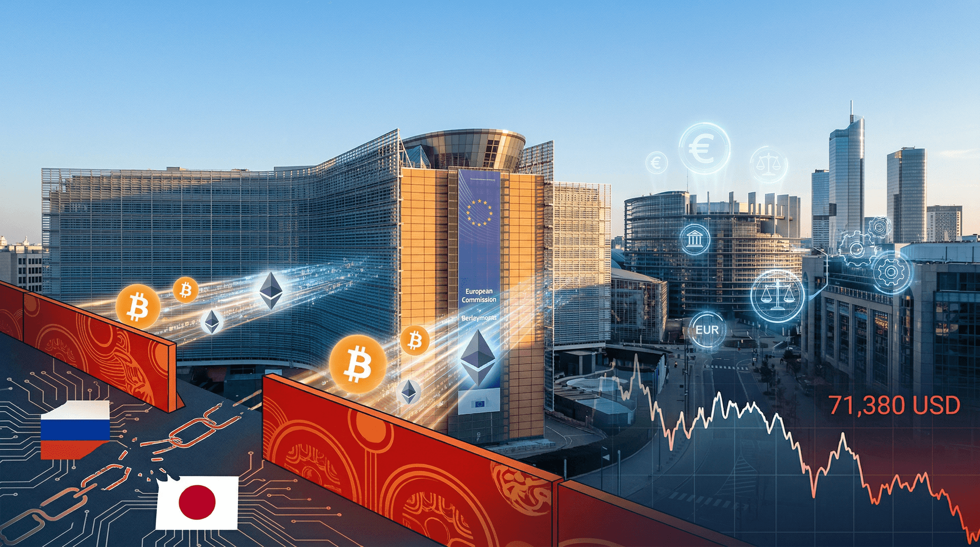 EU Crypto Regulations Proposed by Commission After Asia Bans