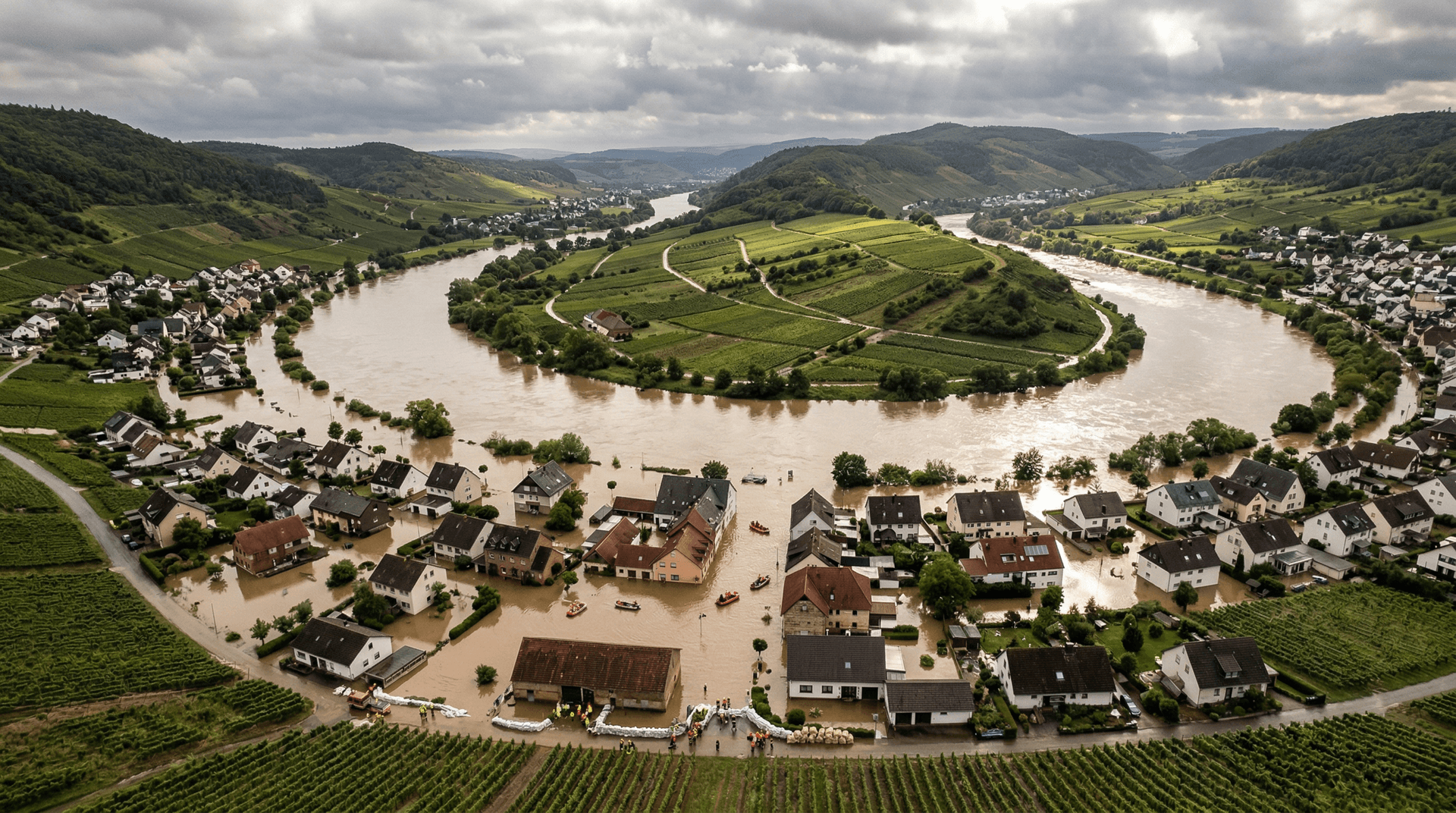 Severe Floods Hit Western Germany in Early March 2024