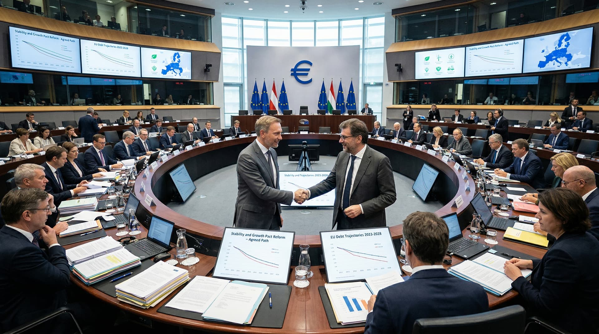 EU Finance Ministers Seal Fiscal Rules Reform Deal