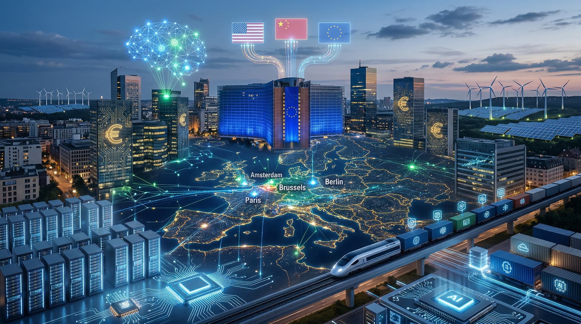 EU AI Strategy: Commission Unveils EUR 200B Playbook