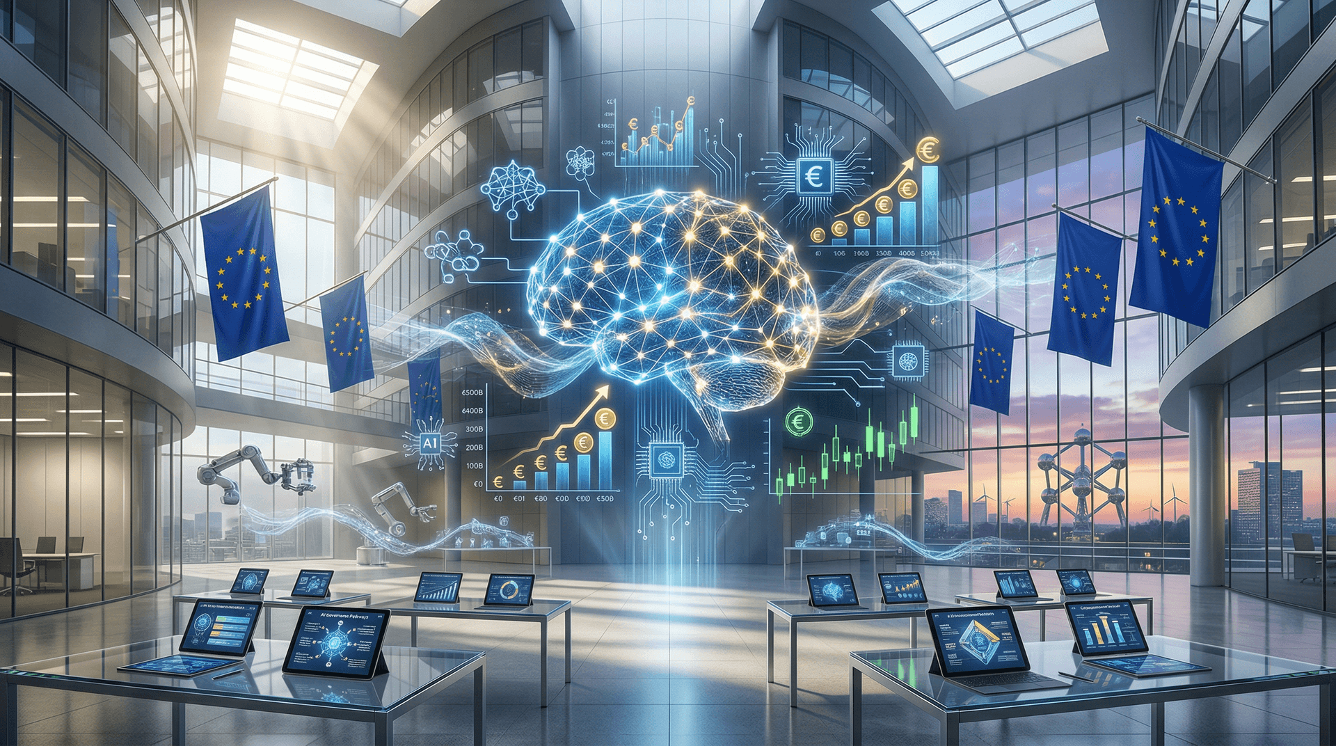 Commission Unveils EU AI Playbook with 28 Measures for €500B Boost