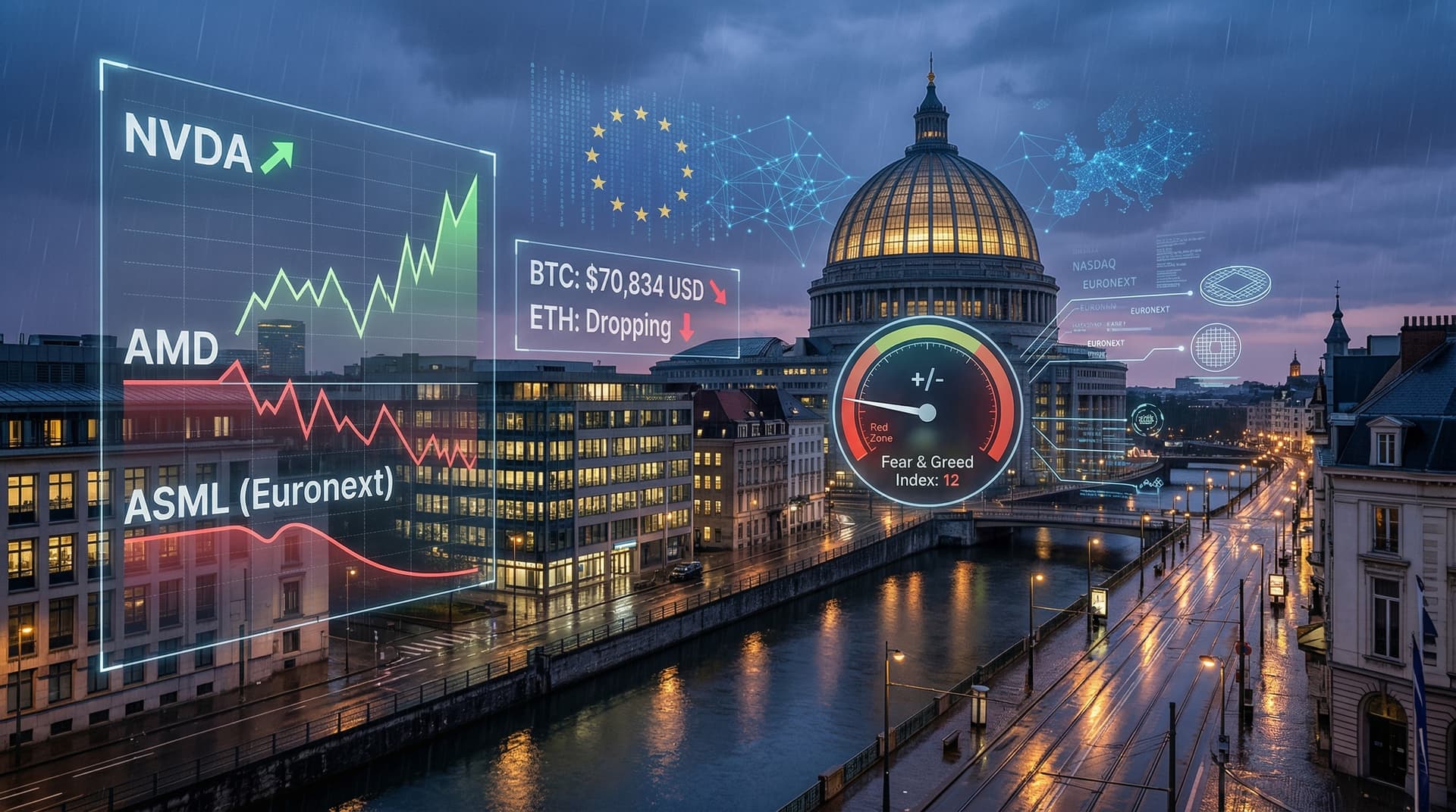 AI Stock Mixed Signals: Fear & Greed Index Hits 12