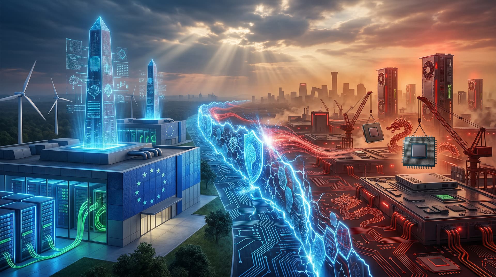 China AI Dominance Prompts EU €20B Supercomputing Push