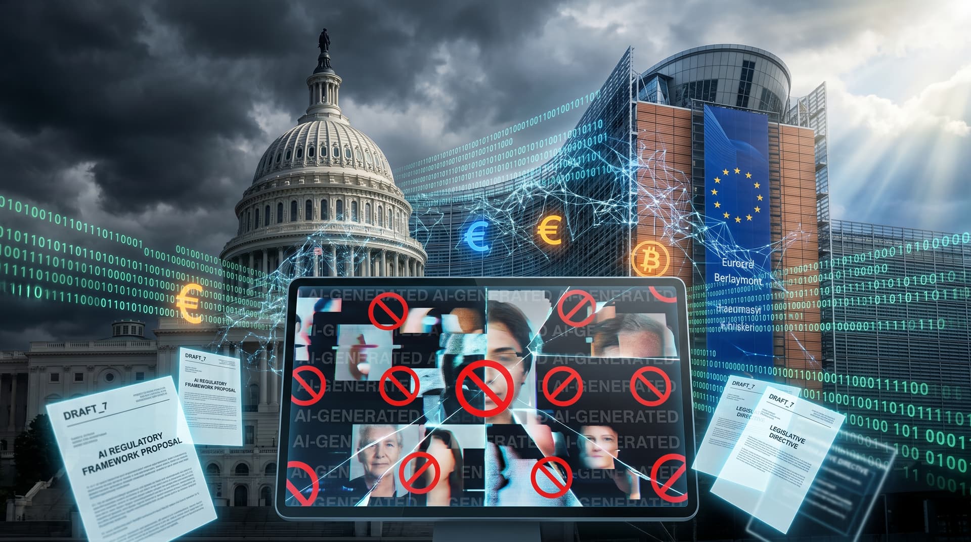 Washington Deepfake Regulations Align EU AI Act Amid 35% Scam Surge