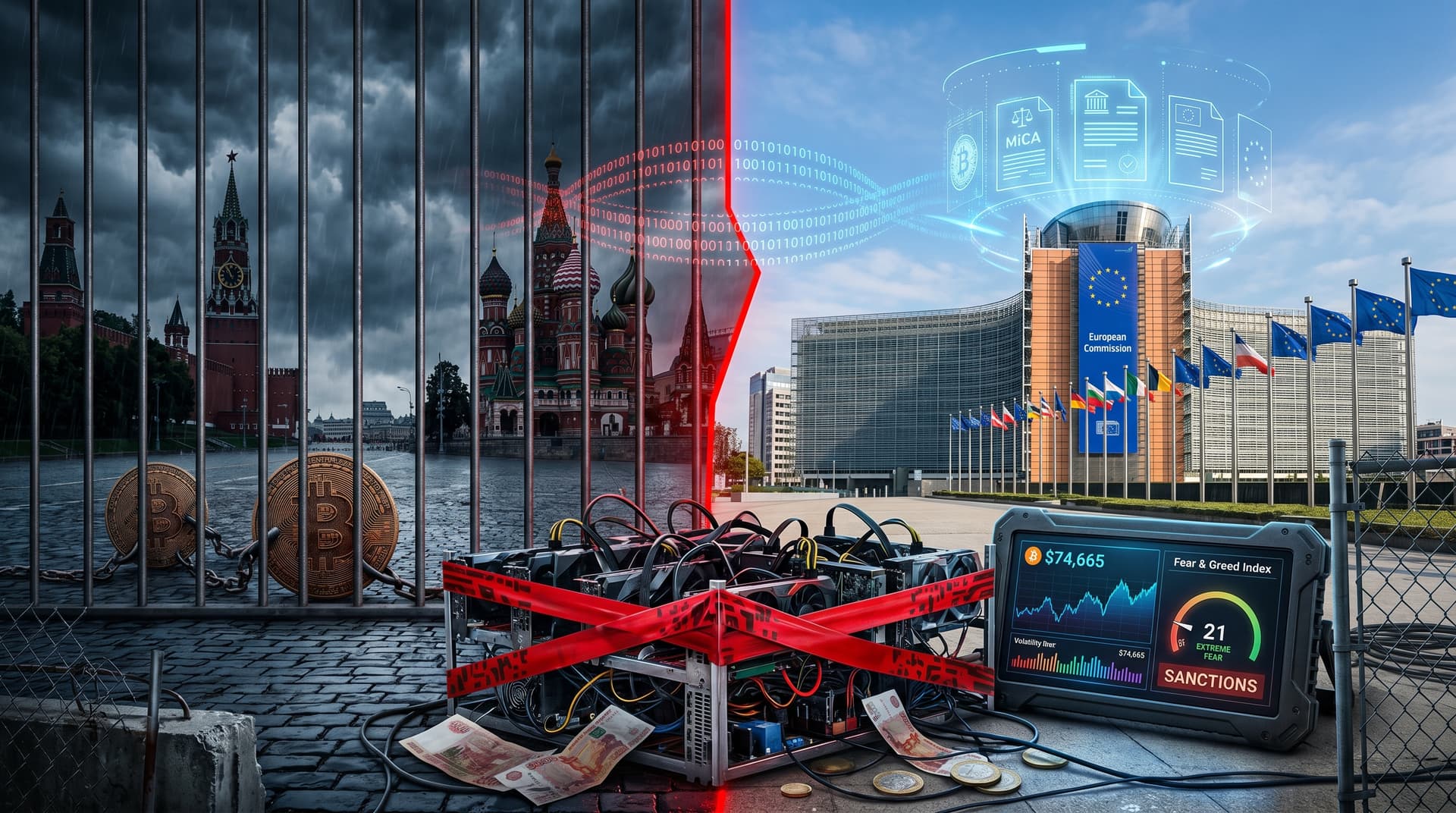 Russia Crypto Crackdown: Duma Approves 7-Year Sentences, BTC Surges 5%