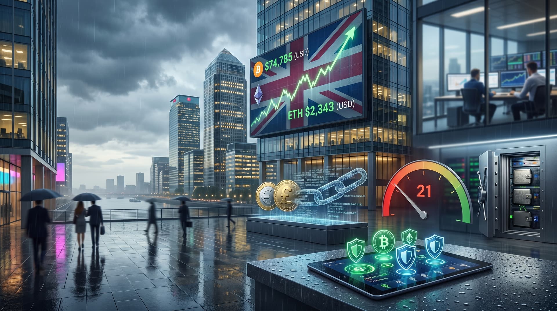 UK ISA Crypto Rules Enable Tax-Free BTC Investments at $74,785 Peak