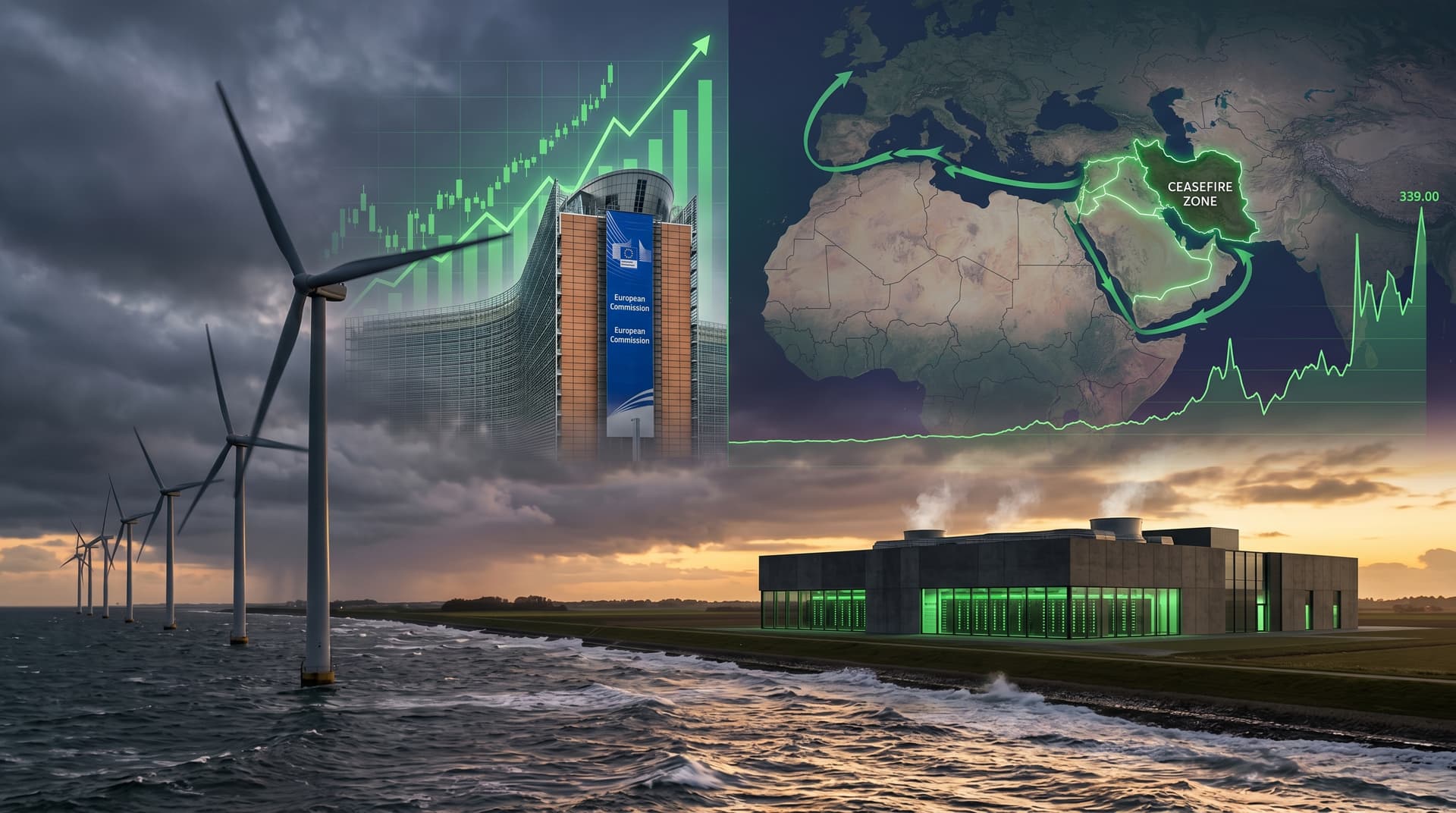 Claude AI Stocks Surge 8-12% in €2T Rally After Iran Ceasefire