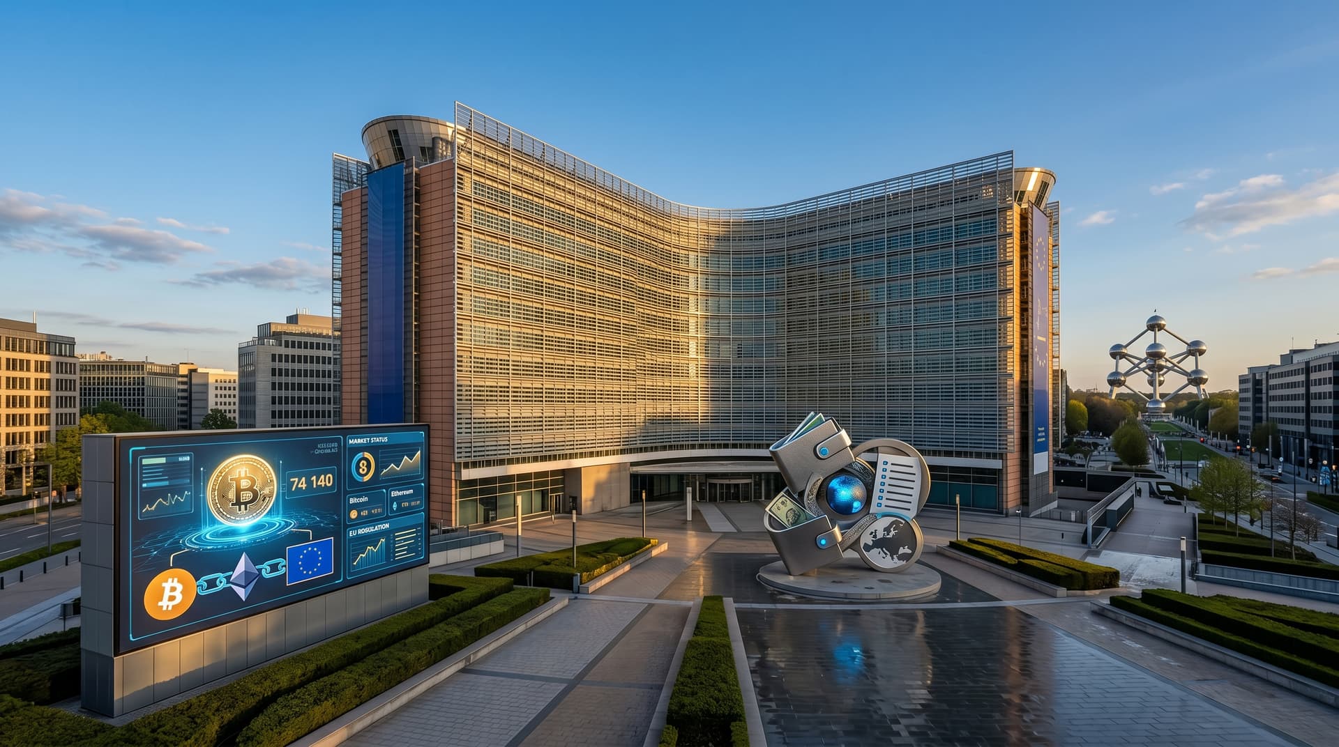 EU MiCA: ESMA Publishes CASP Lists, BTC Hits $74,140