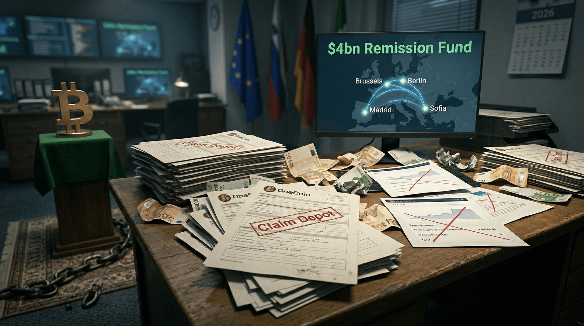 OneCoin Remission Fund Draws 12,000+ EU Claims at Claim Depot