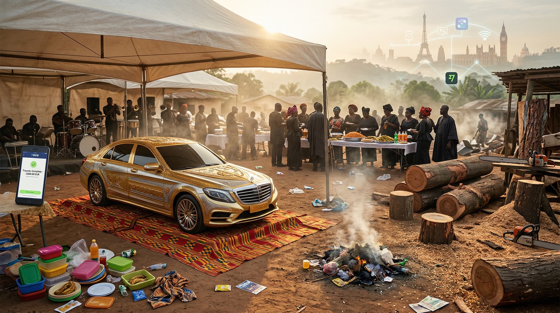 Lavish African Funerals Drain Diaspora Remittances