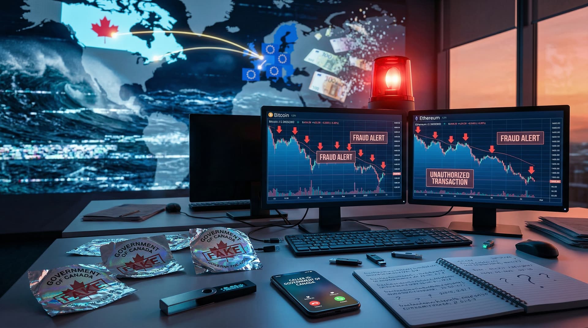 Canadian Crypto Scam Poses Transatlantic Risk to EU Investors